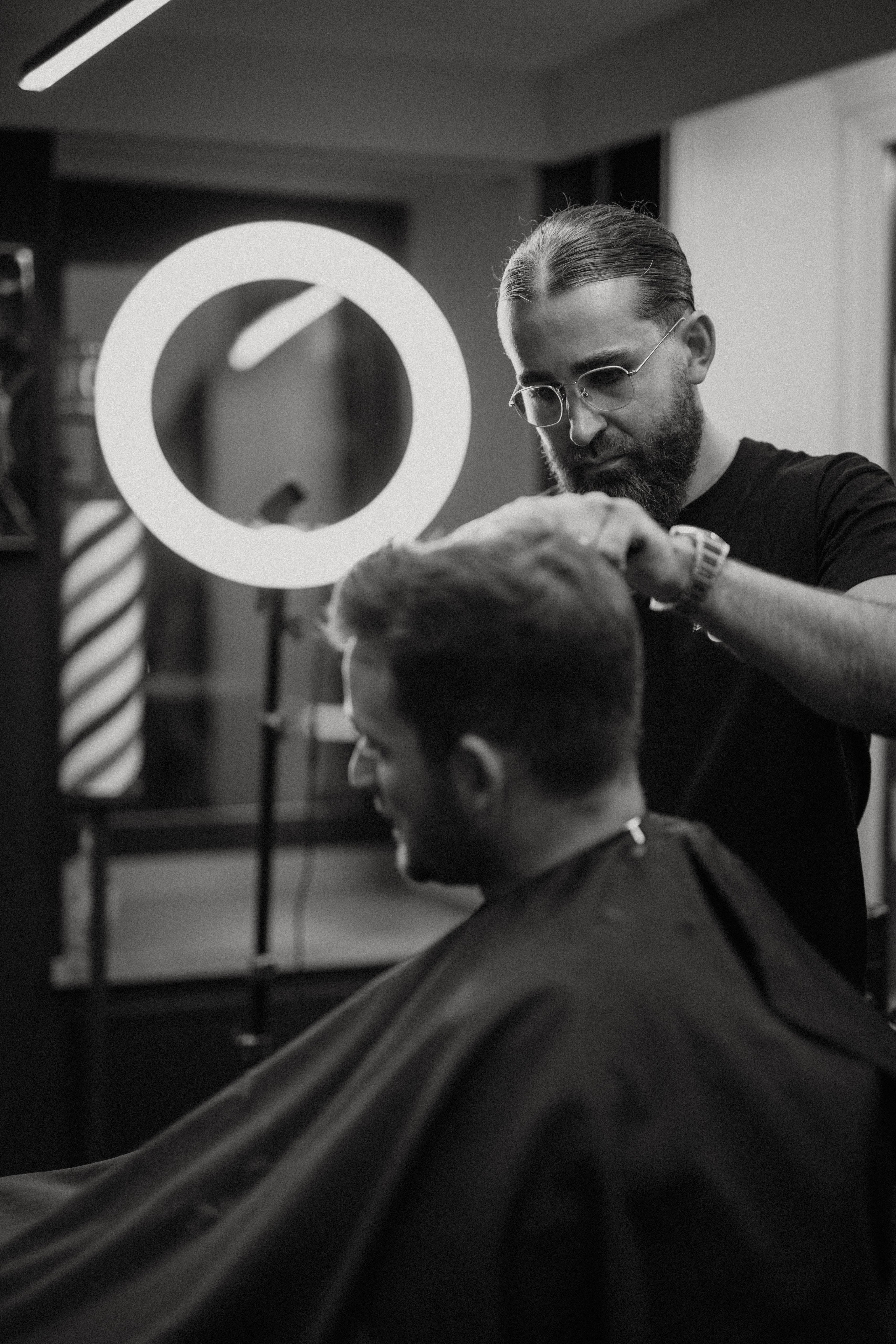 Client satisfait du service de Légende du Barbier