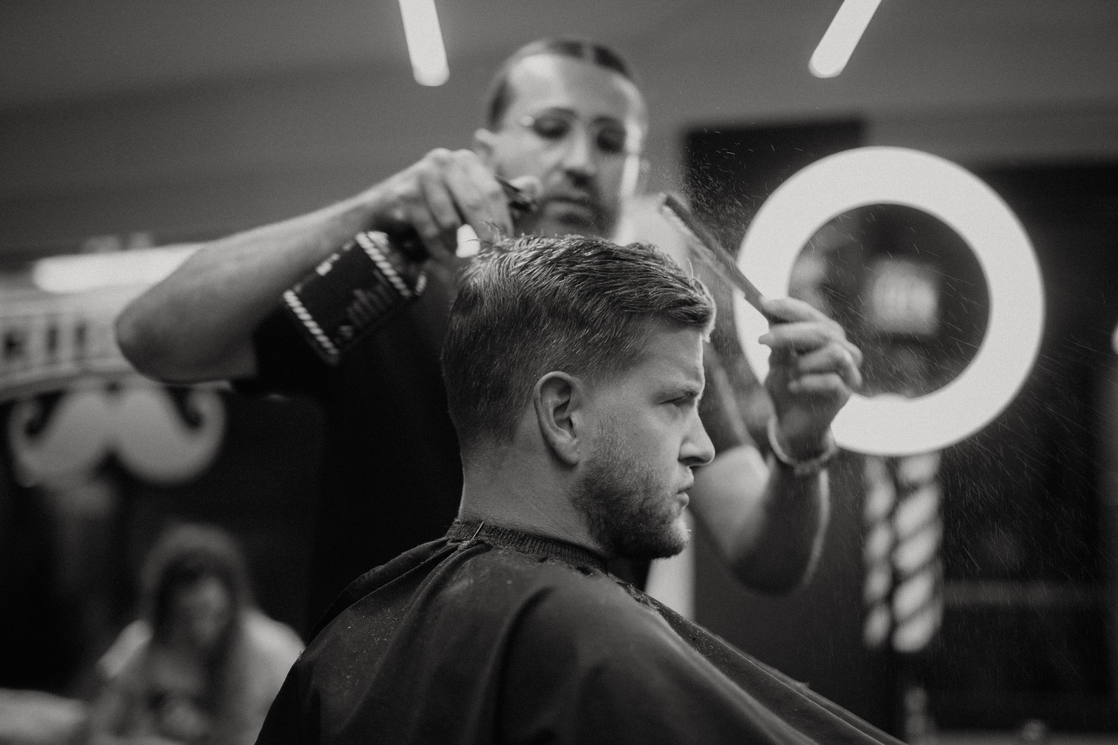 Coupe de précision réalisée par Anthony