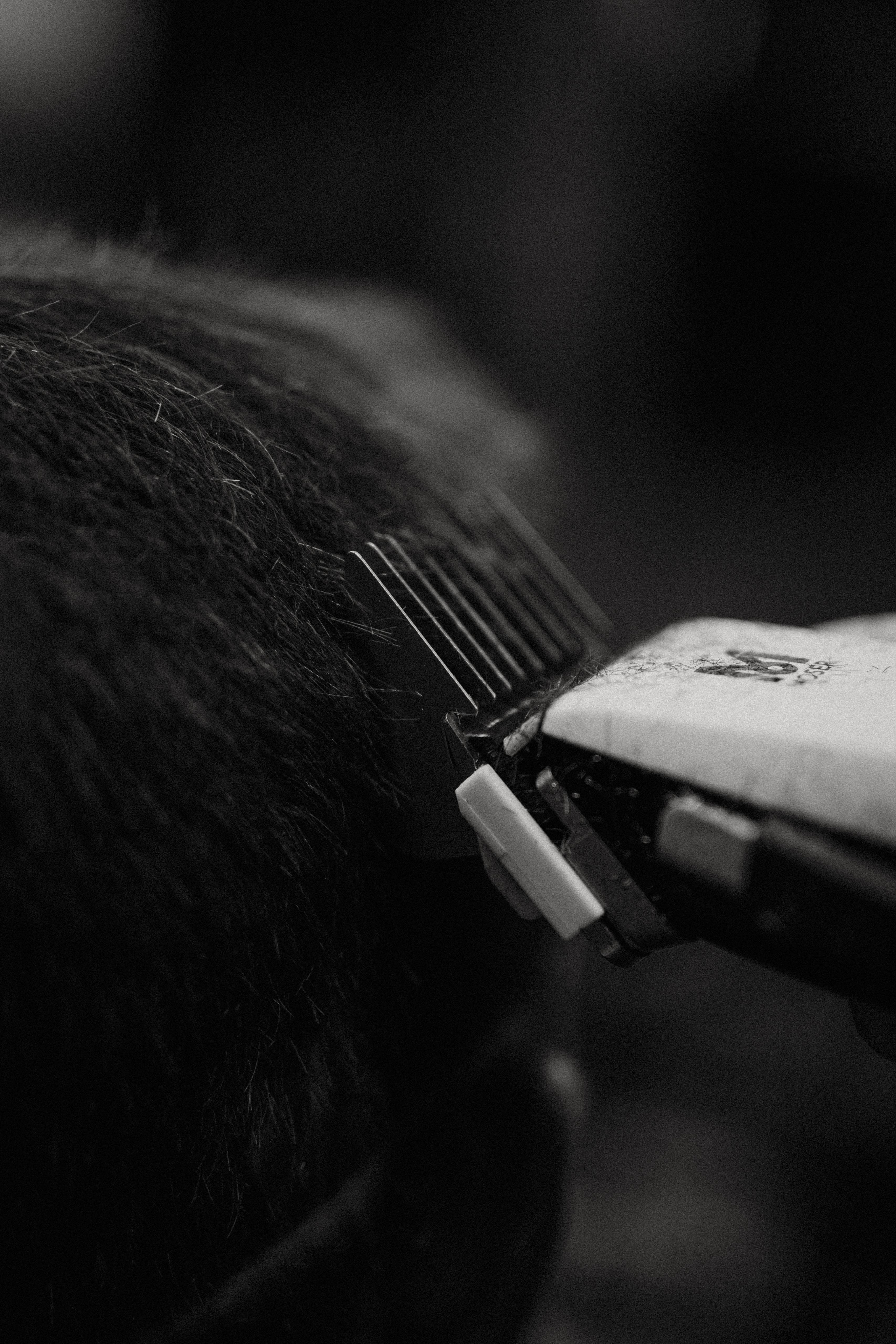 Coiffure masculine impeccable